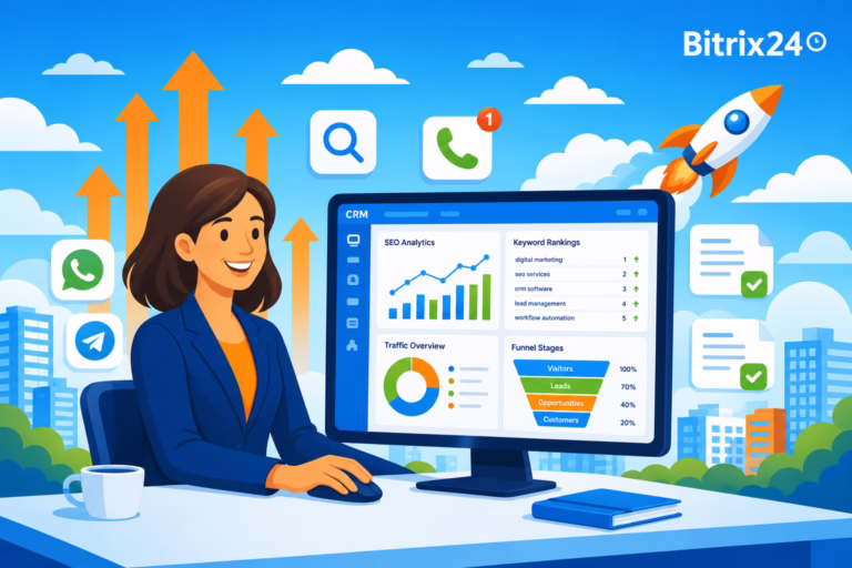 Как digital-агентству выстроить B2B-продажи SEO-услуг в Битрикс24: кейс SeoTrack